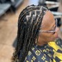 Knot less Box Braids