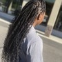 Feed Ins w/Knotless Braids