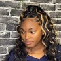 Sew in/ leave out