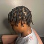 Men Cornrows with design