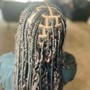 Six Stich Feed In Braids