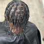 Men wash and braid or twist