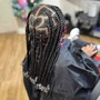 Kid's Knotless box braids (large) 8-12yrs