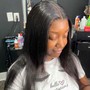 Quick Weave with leave out