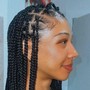 Medium Goddess Braids (mid back)