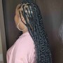 Boho Knotless Braids