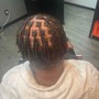 Natural 2strand Twists (shaved sides)