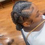 Crisscross Feed-in Braids