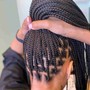 Medium kids Box Braids/ knotless