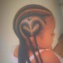 French braids /stitch braids /kids