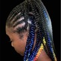 Knottless Individual Braids