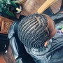 Layered Cornrows