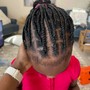 Kid's Box Braids (8 years and younger)