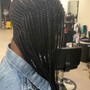 Small Knotless Braids