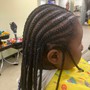 Small Knotless Braids