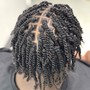 Large Knotless twists