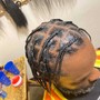 Male freestyle braids