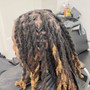 Loc Retwist (medium…above mid back) no style