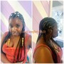 Small Box Braids (Shoulder Length)