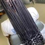 Knotless braid medium