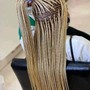 Feed in box Braids medium