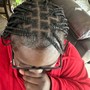 Ponytail Cornrows