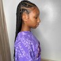 Braided ponytail