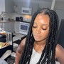 Soft locs ( mid back )