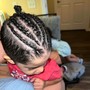 Kid’s Braids ( hair included)