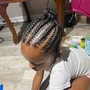 Cornrows or Stitch Braids