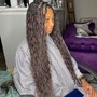 Large/Medium/small Bohemian knotless Braids