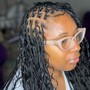 Bohemian Knotless braids (bob style)