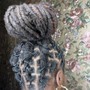 Stitched Braided ponytail