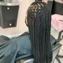 Goddess Locs with Synthetic Hair