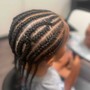 Children’s Fulani Braids (medium size) (Ages 4-10)