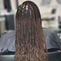 Goddess Locs with Synthetic Hair