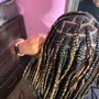 boho knotless Braids