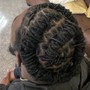 Natural two strand twist