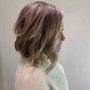 Bleach and Tone with haircut