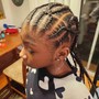 Feed-In/Stitch Cornrow Style Jumbo