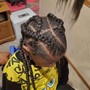 Feed-In/Stitch Cornrow Style Jumbo