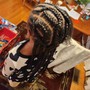 Feed-In/Stitch Cornrow Style Jumbo