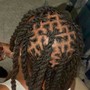 Loc Re-twist/two strand twist