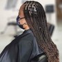 Regular Size Knotless Braids / Small meduim