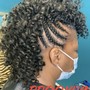 Full Coverage Micro Crochet For Alopecia Thin or Bald Spots