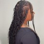 Straight Back Braids (men)