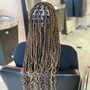 Goddess Locs with Synthetic Hair