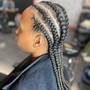 Feed-ins braids