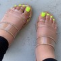 No Polish Pedicure