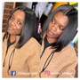 flat iron (relaxed Hair)  Natural Hair ($100)